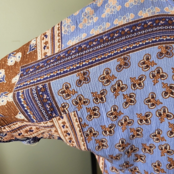 Forever 21 - Patchwork Dress, Size M - Picture 5 of 8